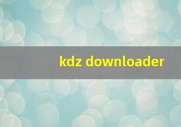 kdz downloader